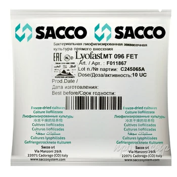 Термофильная закваска Sacco MT 092/096 FET (10D)